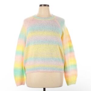 NWOT BB Dakota by Steve Madden pastel ombré sweater